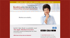 Desktop Screenshot of karlarobertson.com